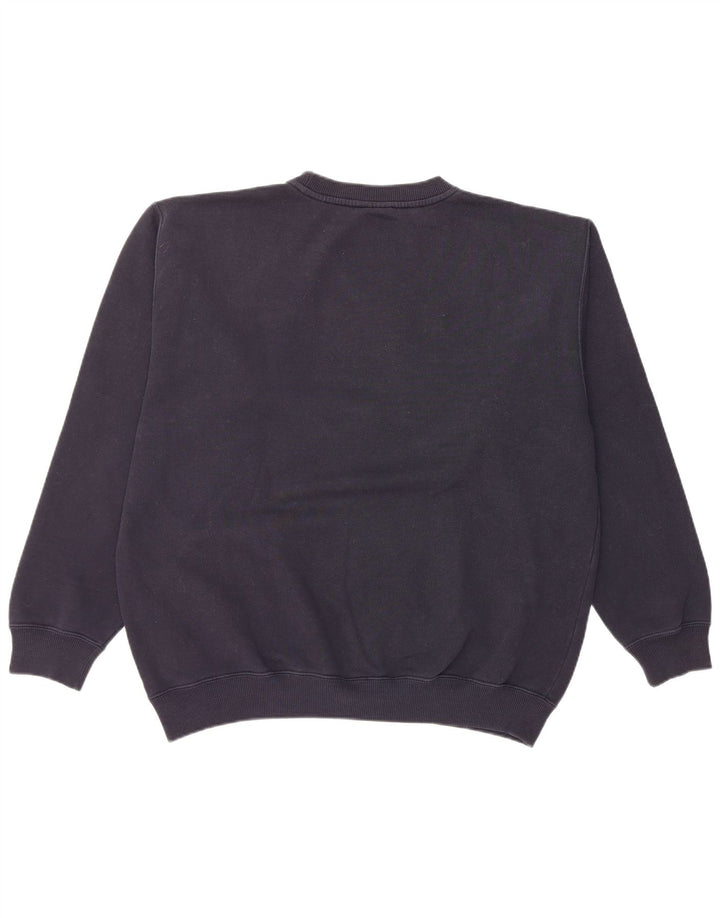 Sudadera Reebok Hombre Jumper Medium Azul Marino Algodón