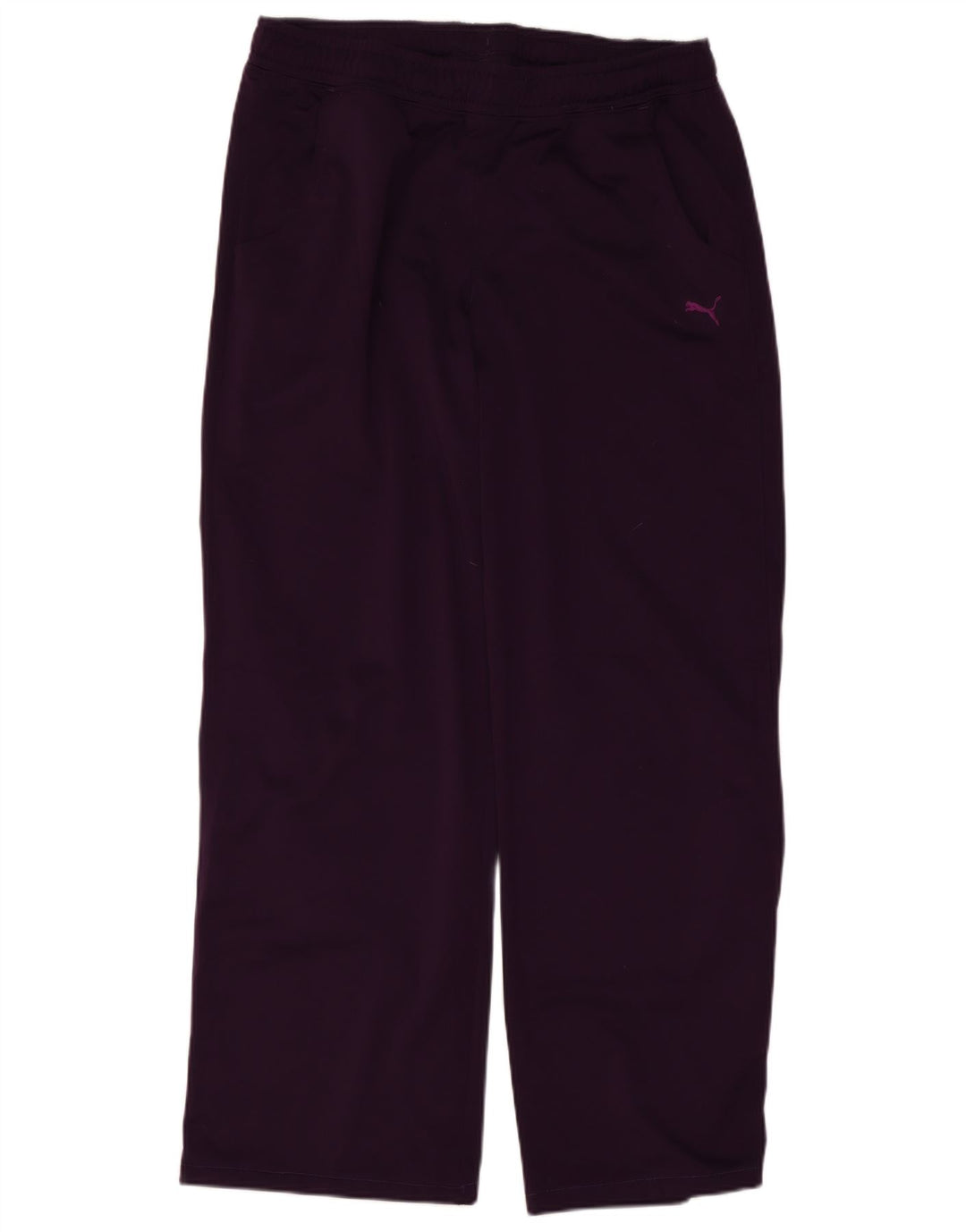 Puma Pantalones de chándal para mujer UK 12 Mediano Púrpura Poliéster