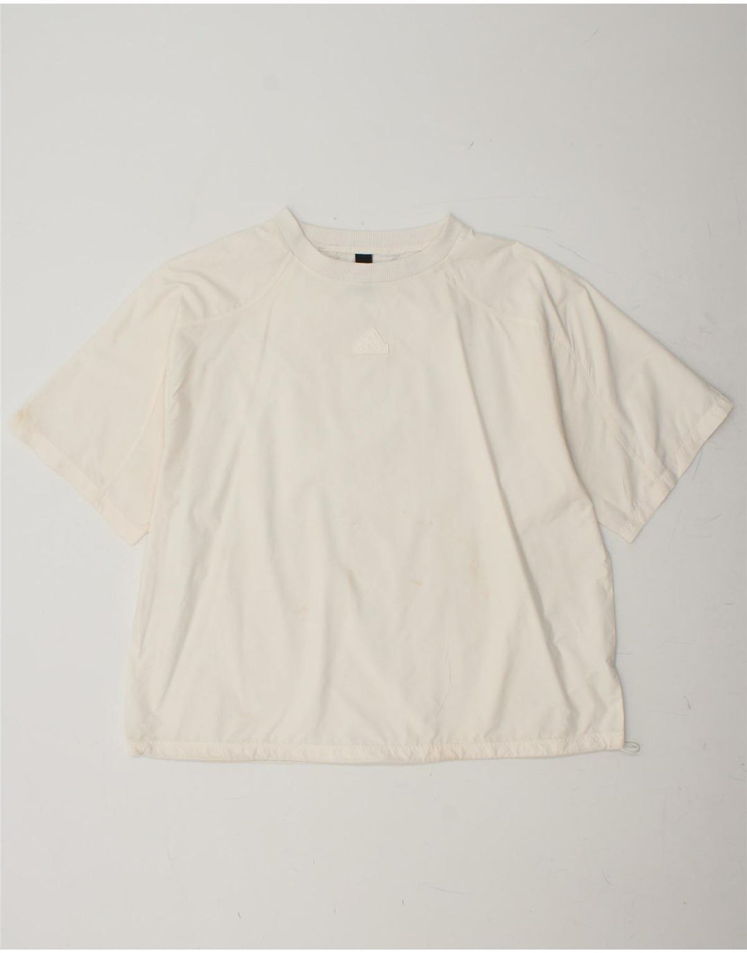 ADIDAS Camiseta para mujer Top UK 40 XL Off White