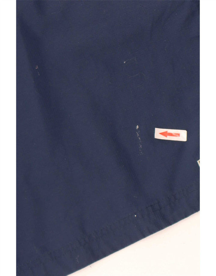 Pantalones Cortos Deportivos Reebok para Hombre Talla Grande Azul Marino Nylon