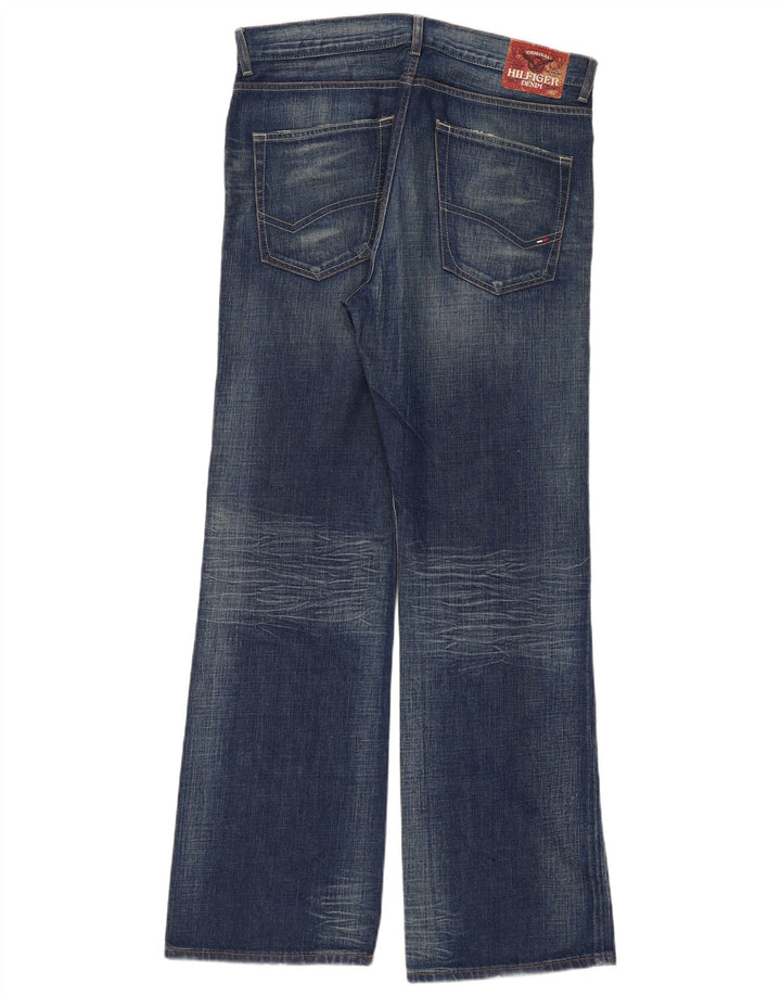 TOMMY HILFIGER Vaqueros rectos para hombre W34 L32 Algodón azul