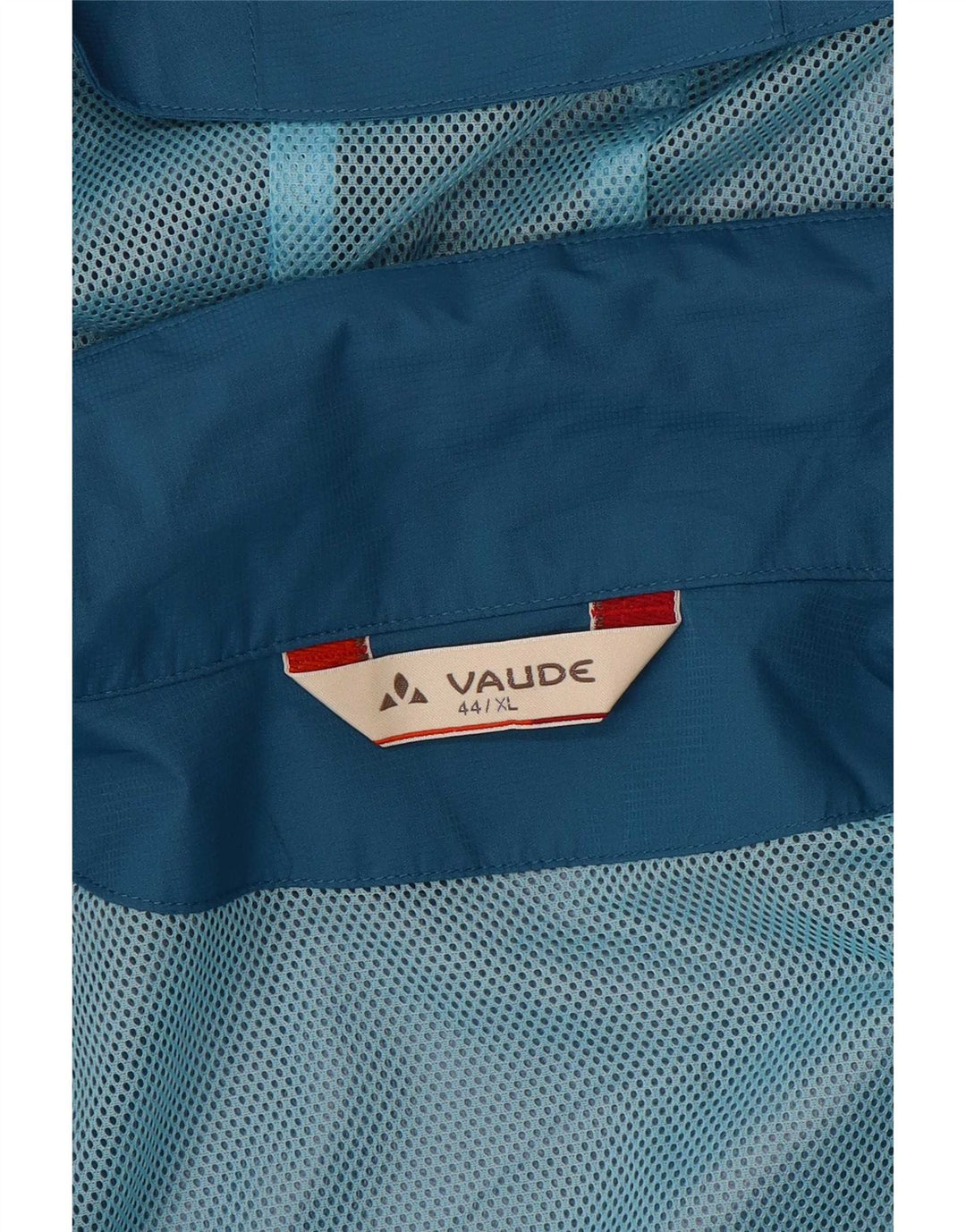 Chaqueta impermeable con capucha para mujer Vaude EU 44 XL Azul