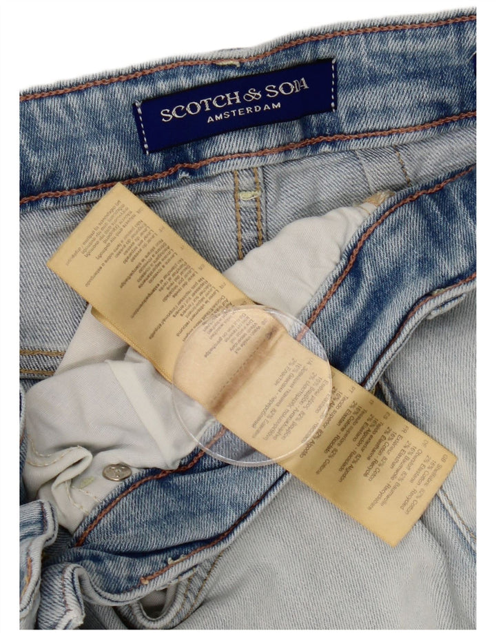 Vaqueros Slim Mujer Scotch & Soda W31 L28 Algodón Azul