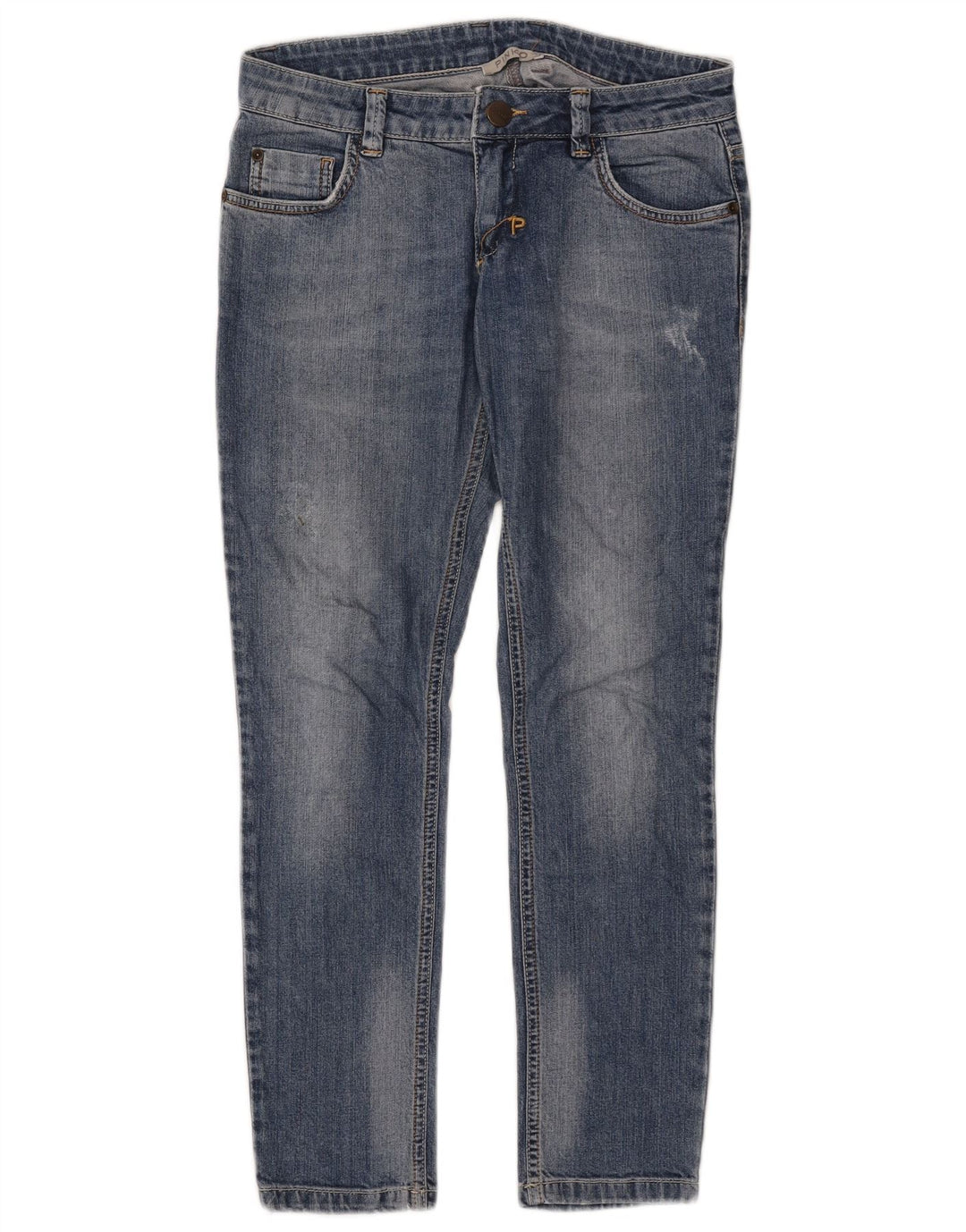 Vaqueros Pinko Mujer Slim W28 L27 Algodón Azul
