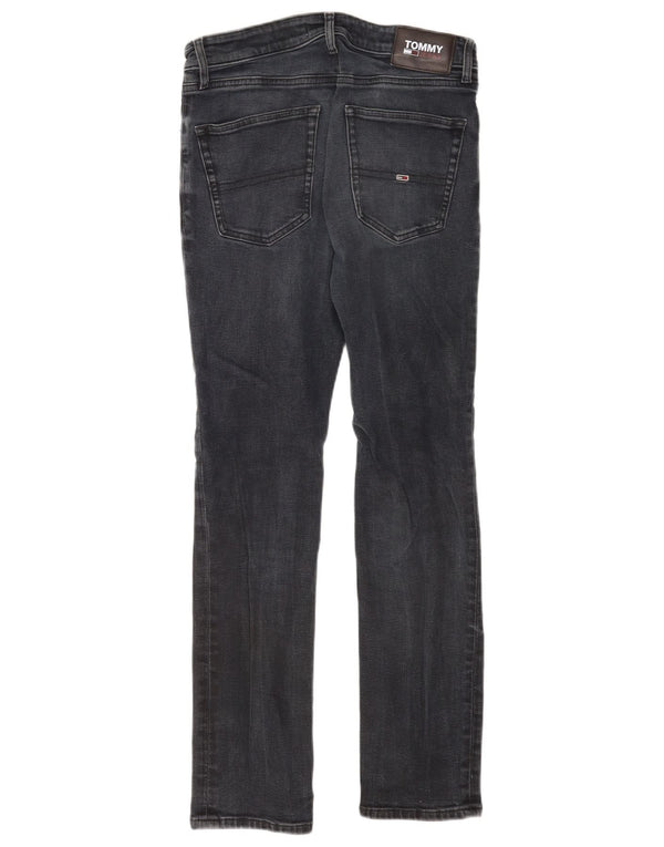 Tommy Hilfiger Vaqueros ajustados para hombre W32 L32 Algodón gris