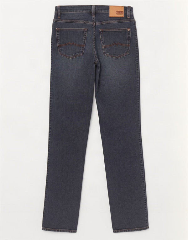 Mustang Vaqueros rectos de tiro medio para hombre Tramper Slim Fit W34 L34 Algodón azul