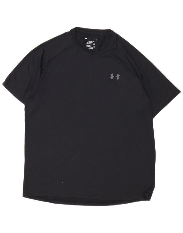 Under Armour Camiseta Heat Gear para hombre, talla grande, negra