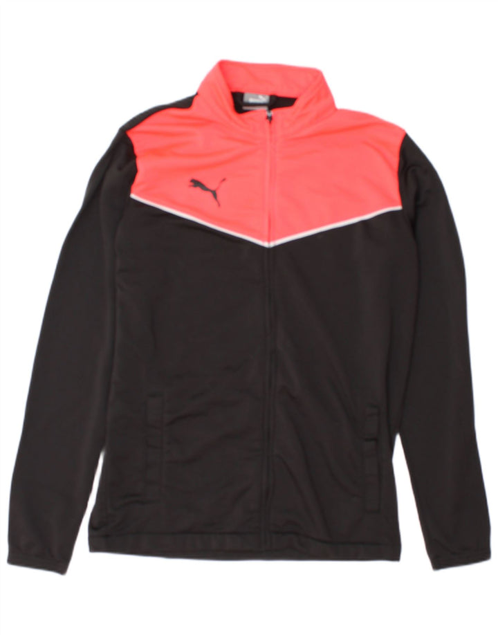Puma Chaqueta de chándal para hombre con bloques de color negro mediano Poliéster