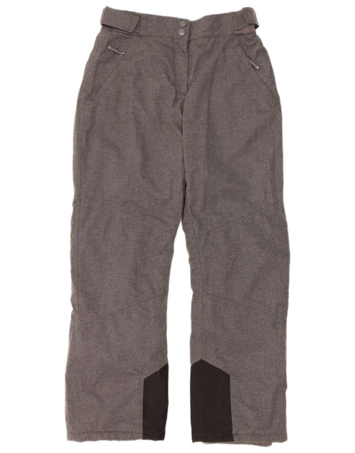 Pantalones de esquí para mujer Mountain Warehouse UK 40 Small Gris Colorblock