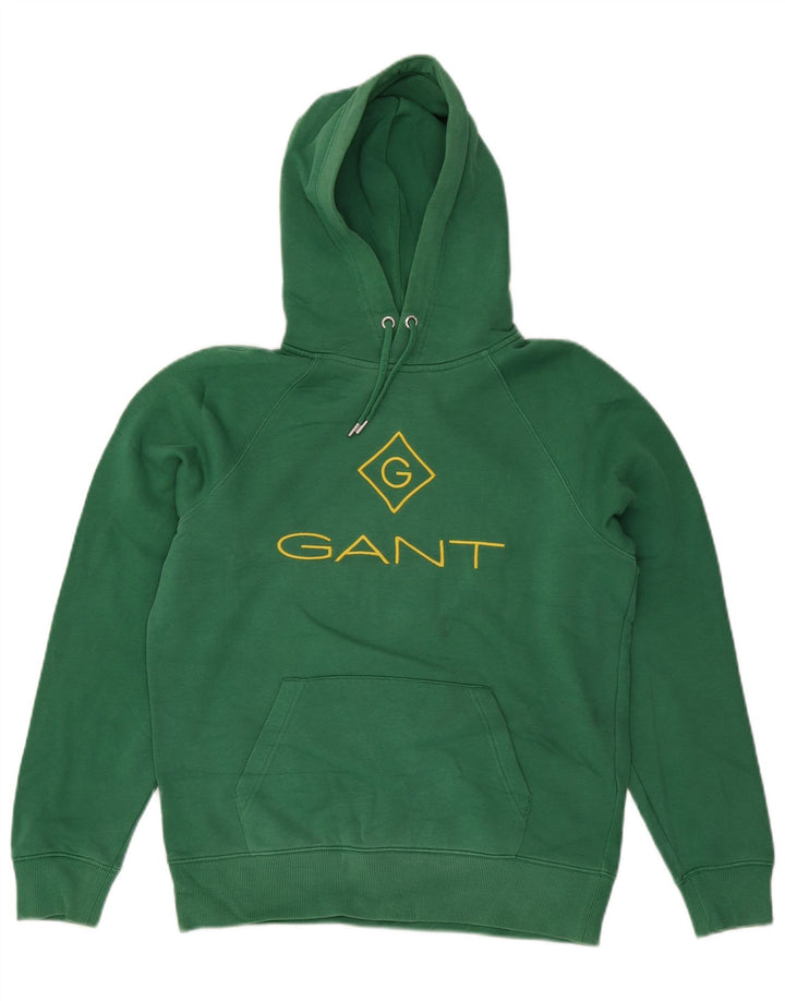 Gant Sudadera Con Capucha Gráfica De Algodón Verde Medio |