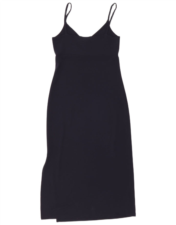 Gap Vestido largo sin mangas para mujer UK 40 Medio Rayón azul marino