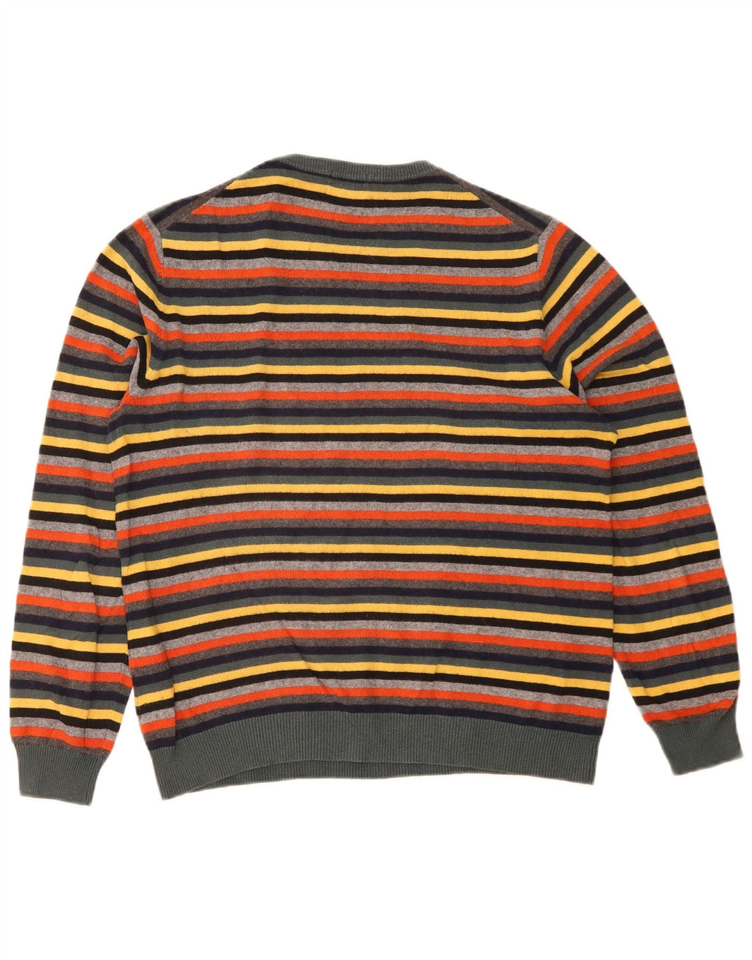 Sun68 Jersey De Cuello Redondo Para Hombre Pequeño Algodón A Rayas Multicolor