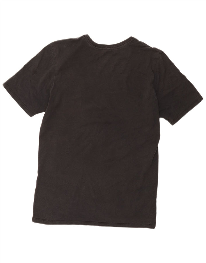 Nike Camiseta con gráfico de corte atlético para hombre, talla mediana, negra