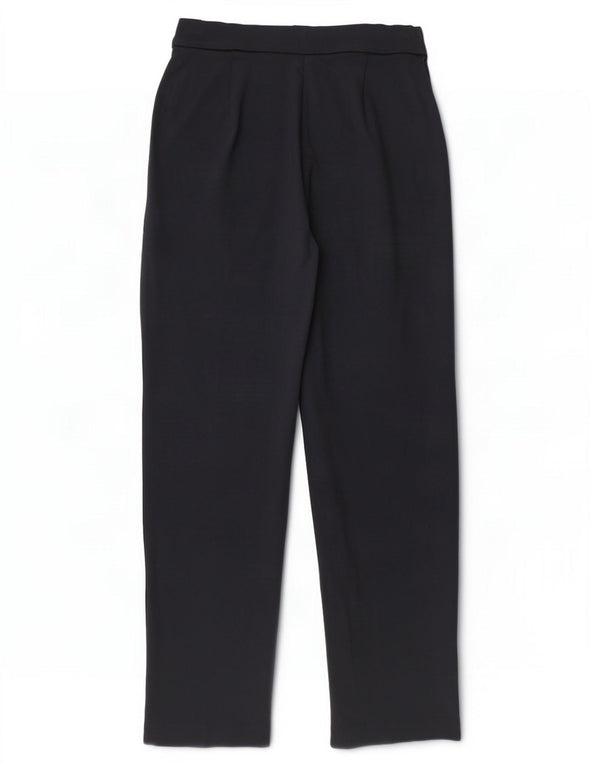 Marks & Spencer Pantalones casuales para mujer UK 12 Medium W30 L30 Azul marino