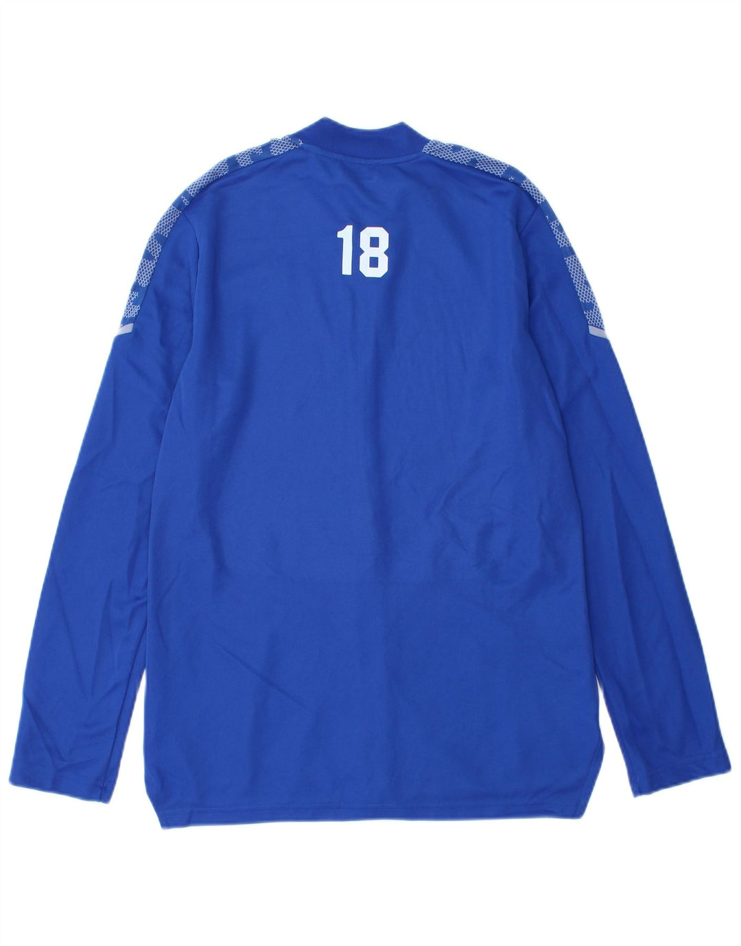 Adidas Mujer Chándal Top Chaqueta UK 12/14 Medio Azul Poliéster