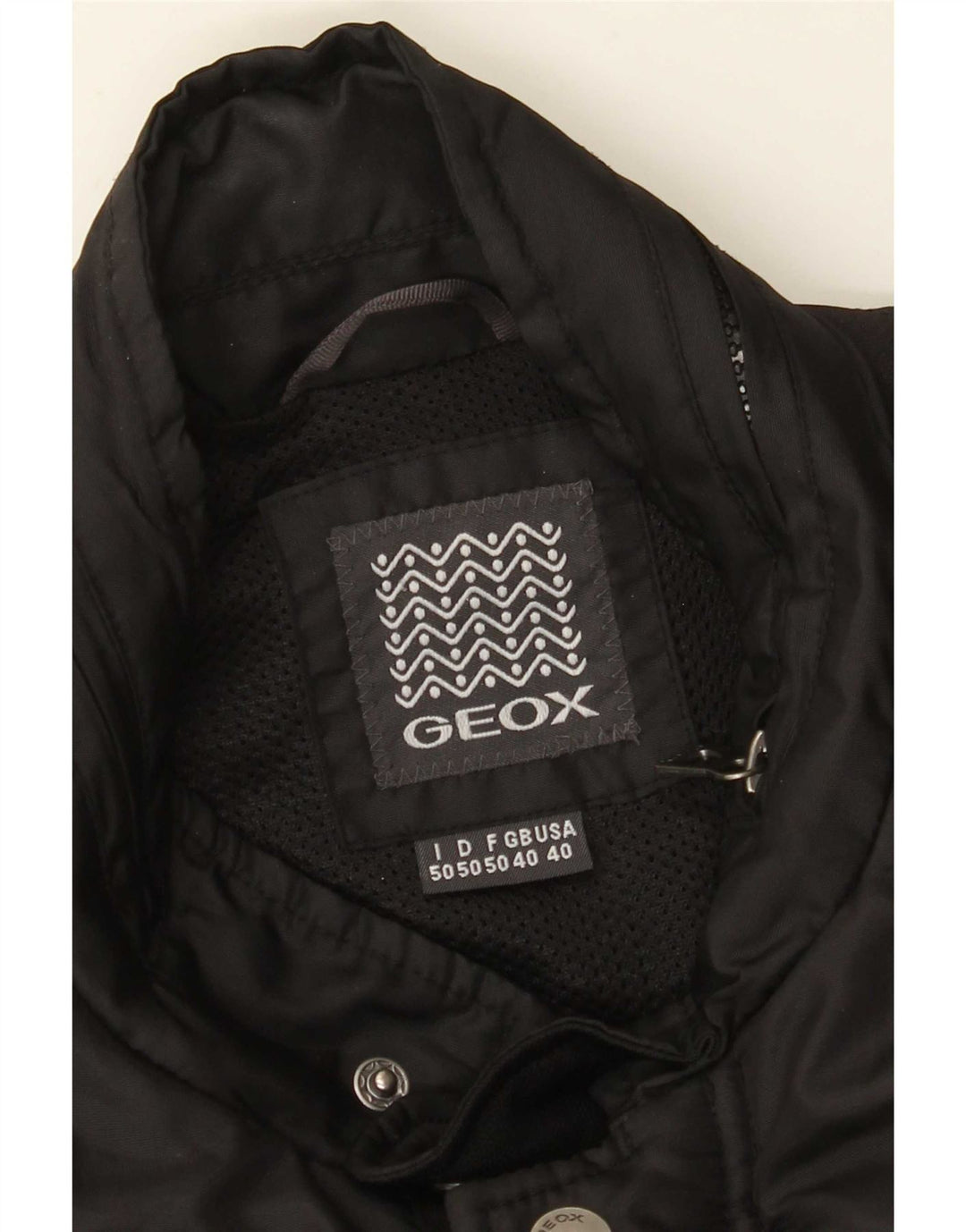 Chaqueta cortavientos para hombre Geox UK 40 Large Black