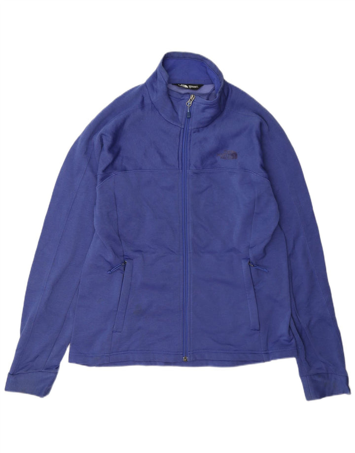 The North Face Chaqueta superior de chándal para mujer UK 46 Poliéster azul grande