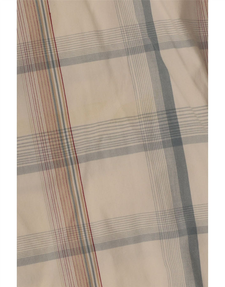 Camisa Wrangler Hombre Medium White Check Cotton