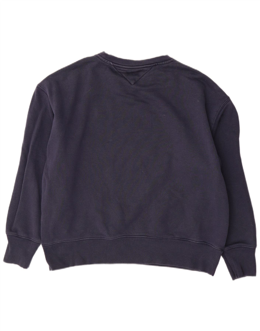 TOMMY HILFIGER Sudadera extragrande para mujer, talla 40, talla grande, azul marino