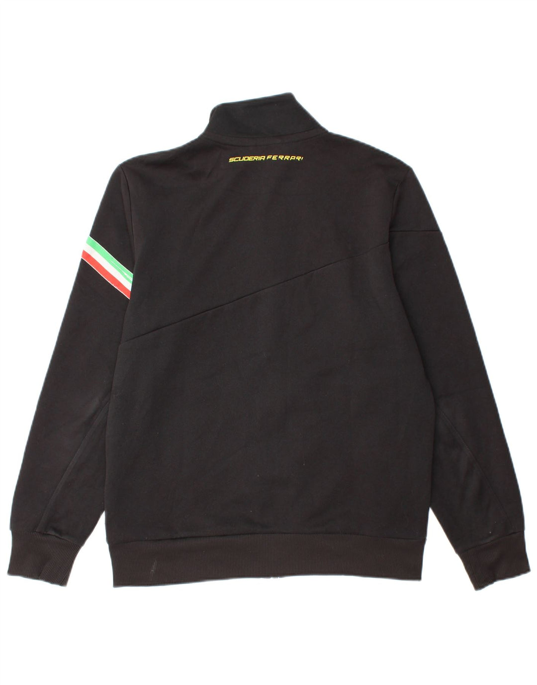 PUMA Ferrari Chándal Top Chaqueta para Mujer Reino Unido 14 Mediano Rayas Negras