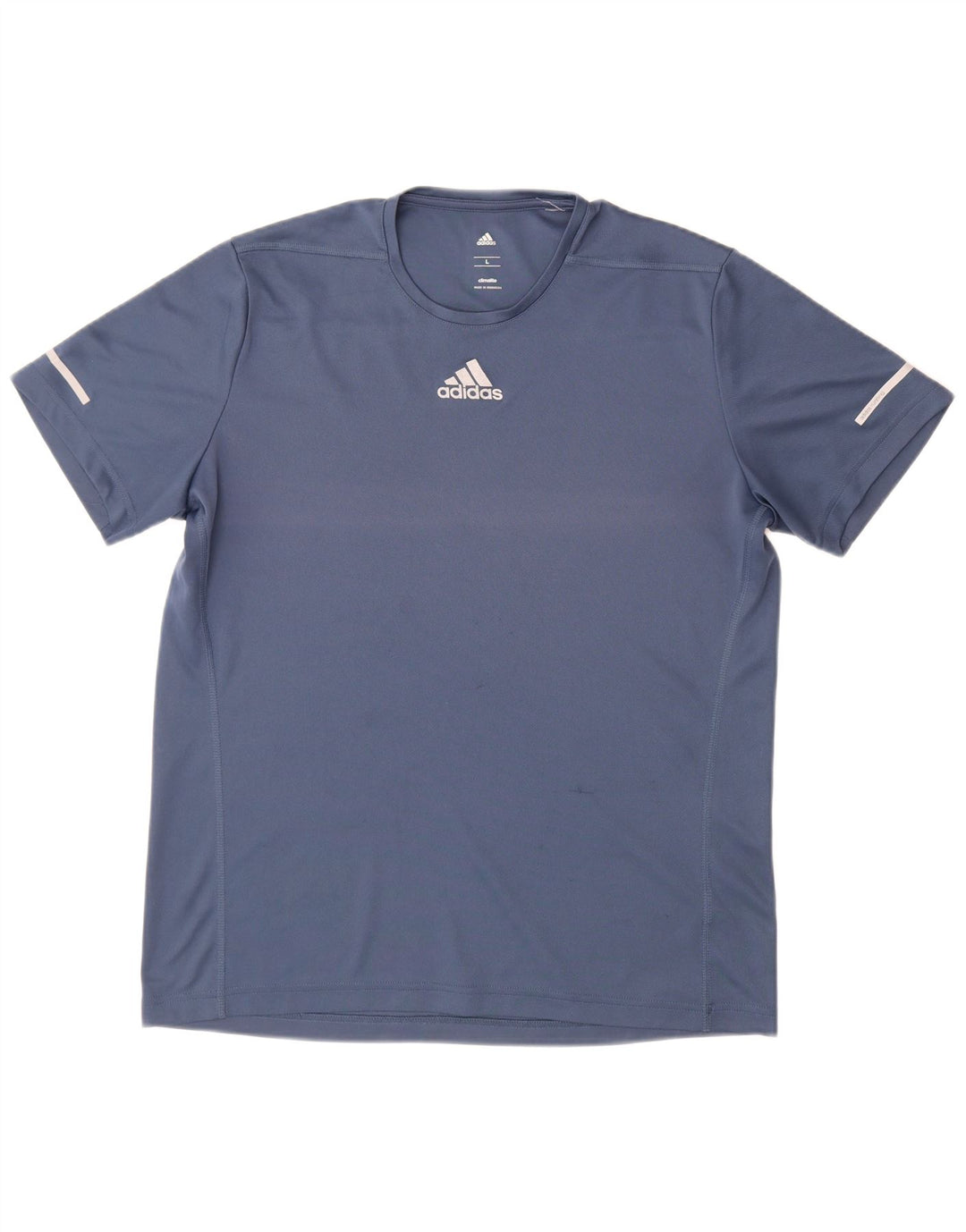 Adidas Mens Climalite Camiseta Top Grande Azul Marino