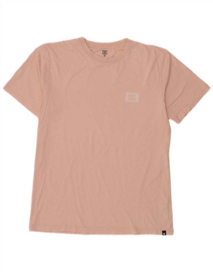 Camiseta gráfica DC para hombre Top grande de algodón rosa