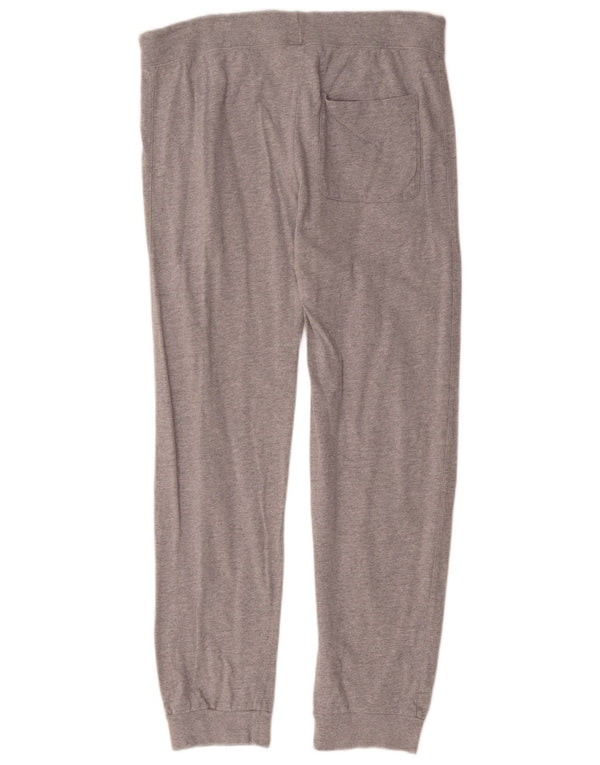 Champion Pantalones de chándal para mujer Joggers UK 46 Large Grey Flecked Cotton