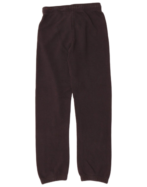 Nike Mujer Graphic Chándal Pantalones Joggers UK 10 Pequeño Algodón Negro