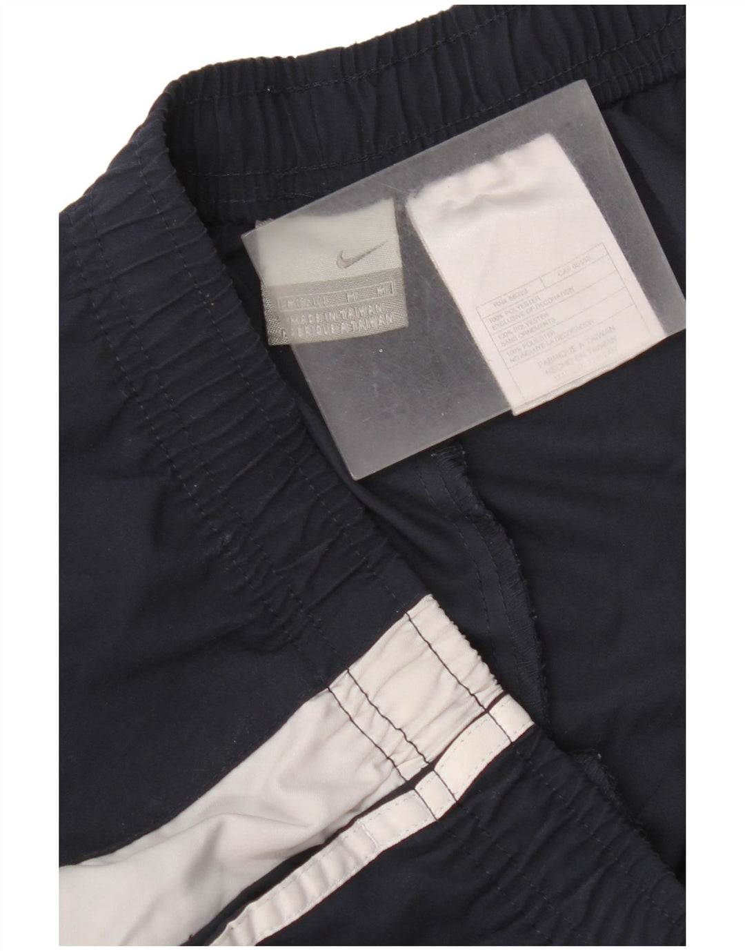 Pantalones de chándal Nike para mujer US 8/10 Medium Azul marino Colorblock
