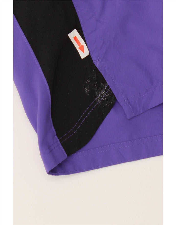 Nike - Pantalones cortos deportivos para mujer (talla 40), color morado, poliéster