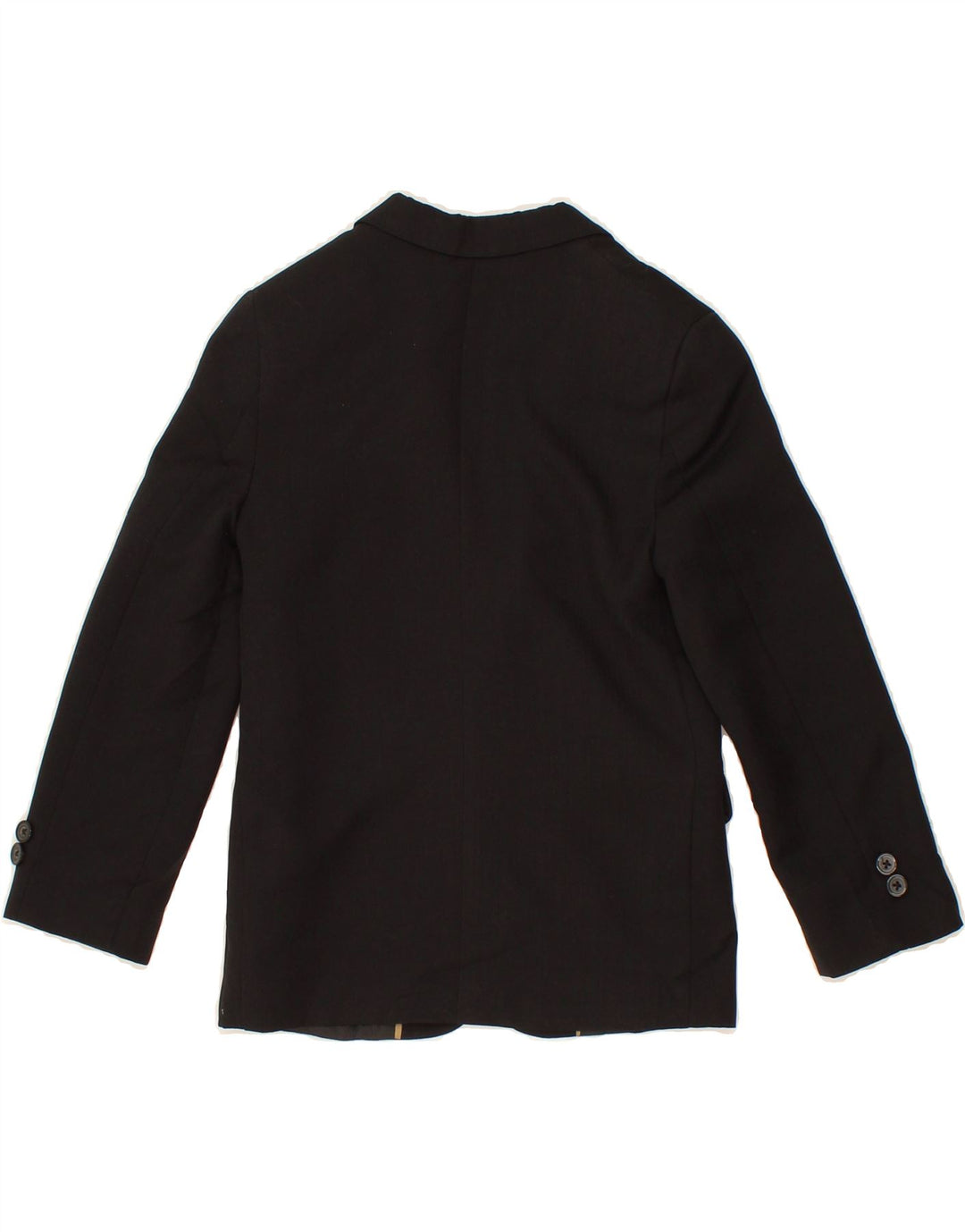 DOCKERS Boys 2 Button Blazer Jacket 6-7 Years Black Polyester Vintage Dockers and Second-Hand Dockers from Messina Hembry 