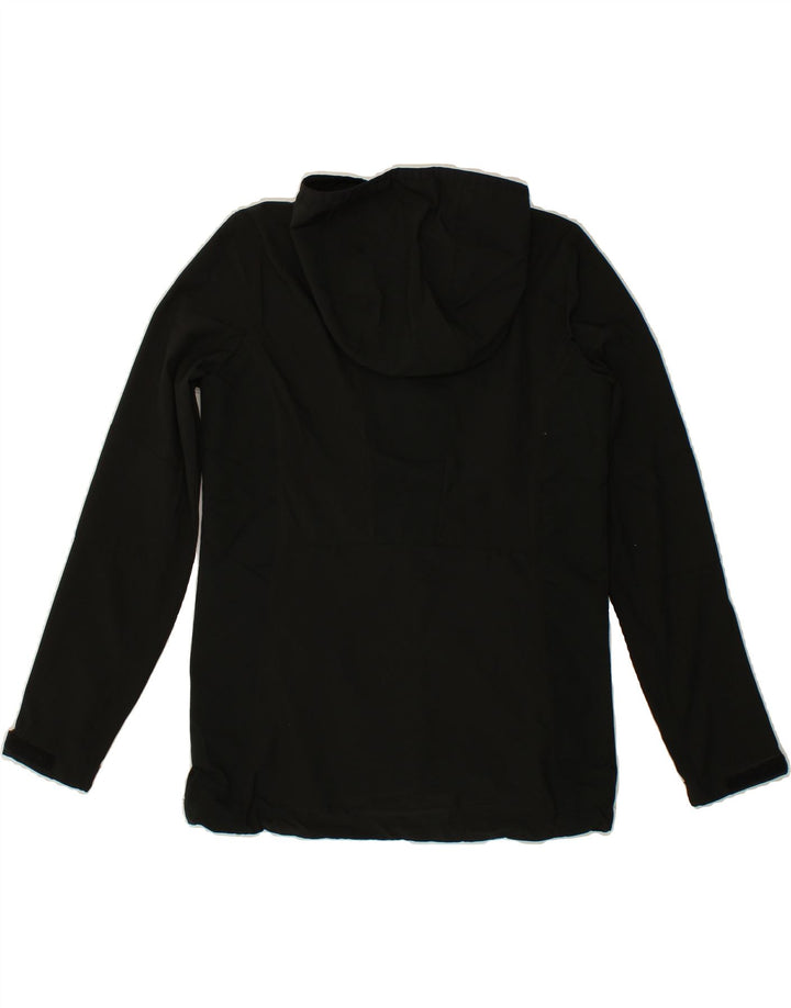MOUNTAIN WAREHOUSE Womens Zip Hoodie Sweater UK 8 Small  Black Vintage Mountain Warehouse and Second-Hand Mountain Warehouse from Messina Hembry 