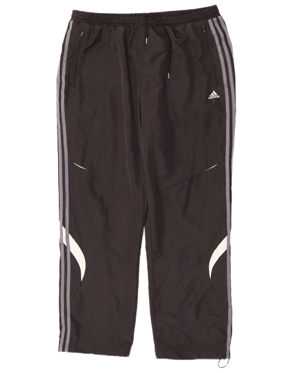 Adidas - Pantalón de chándal Climalite para hombre, talla 2XL, color negro