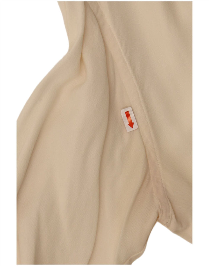 Camisa Marella Mujer IT 46 Grande Seda Beige