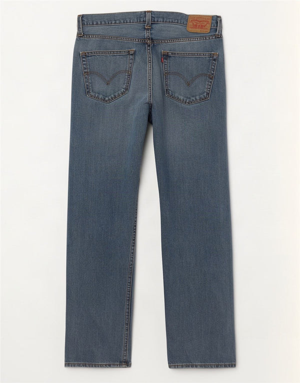 Levi's Hombre 501 Vaqueros Rectos W36 L32 Algodón Azul