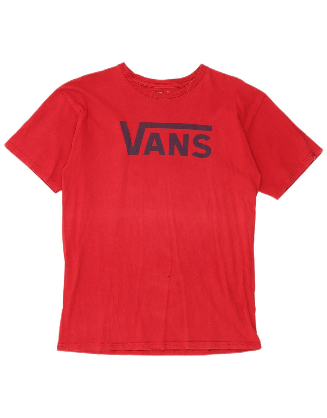 Vans Camiseta clásica con gráfico para hombre Top Medium Red Cotton