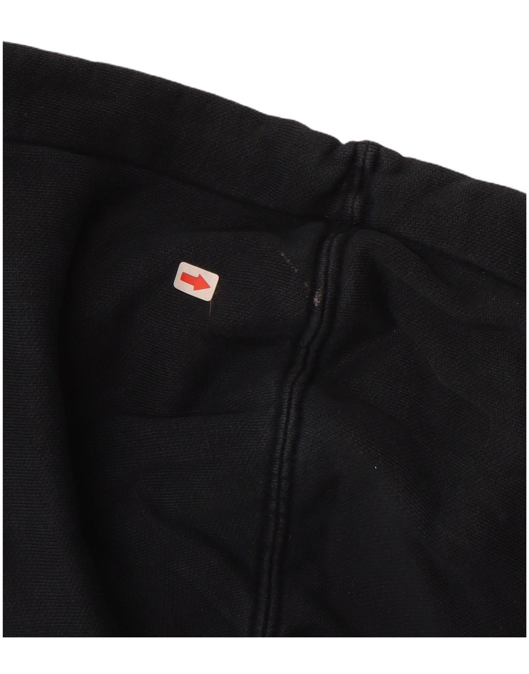 PUMA Suéter con capucha y cremallera gráfica para mujer UK 10 Small Black Cotton