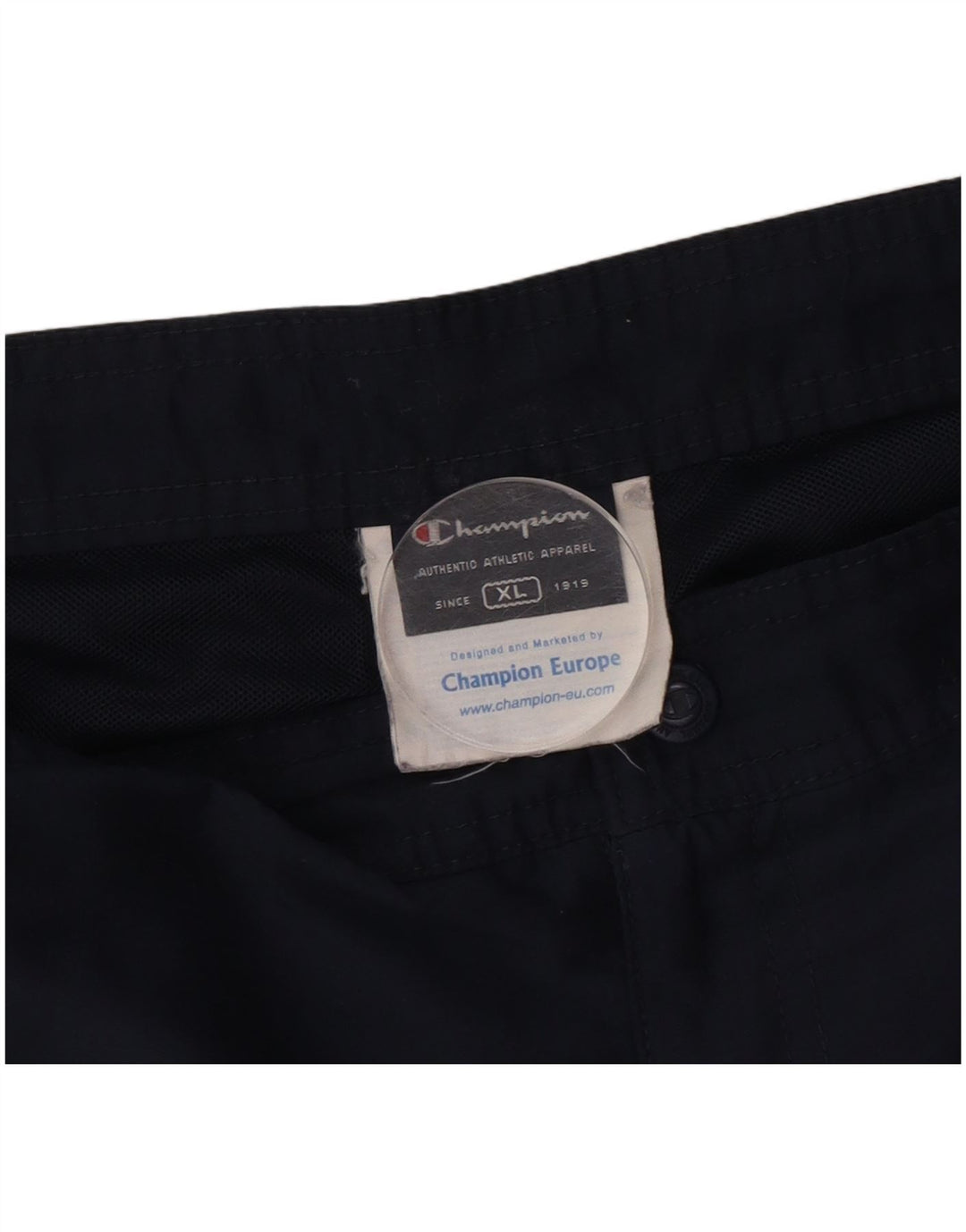 Champion Shorts deportivos gráficos para hombre XL Poliéster azul marino