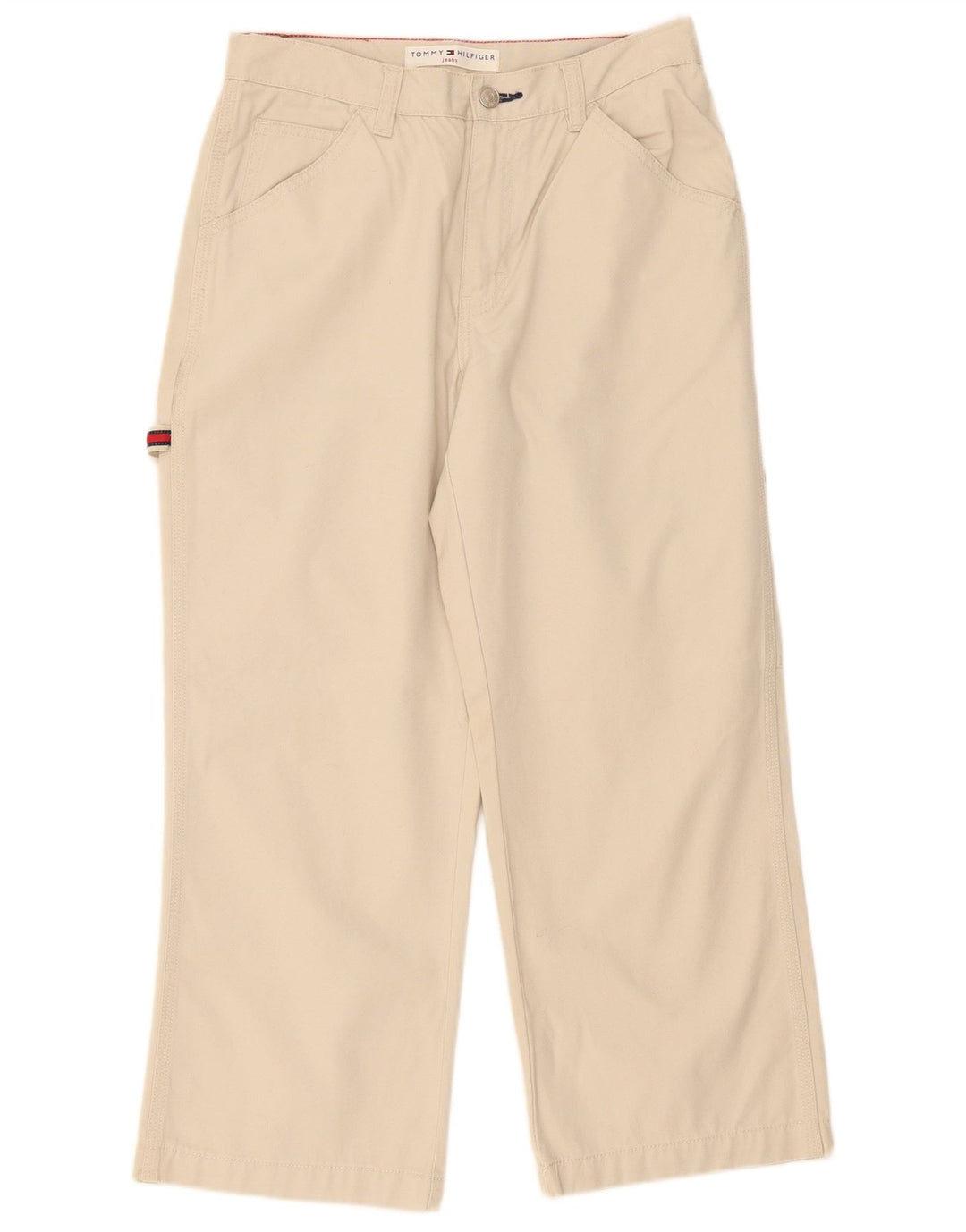 Tommy Hilfiger Pantalones Cortos Cargo para Mujer US 6 Medium W28 L24 Blanco