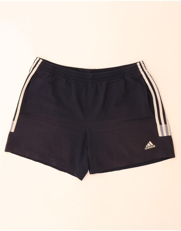 ADIDAS Mens Clima 365 Sport Shorts XL Azul Marino Colorblock Poliéster