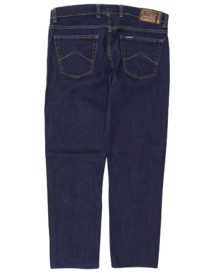 CARRERA Mens 717 Slim Jeans W38 L29 Azul Marino Algodón