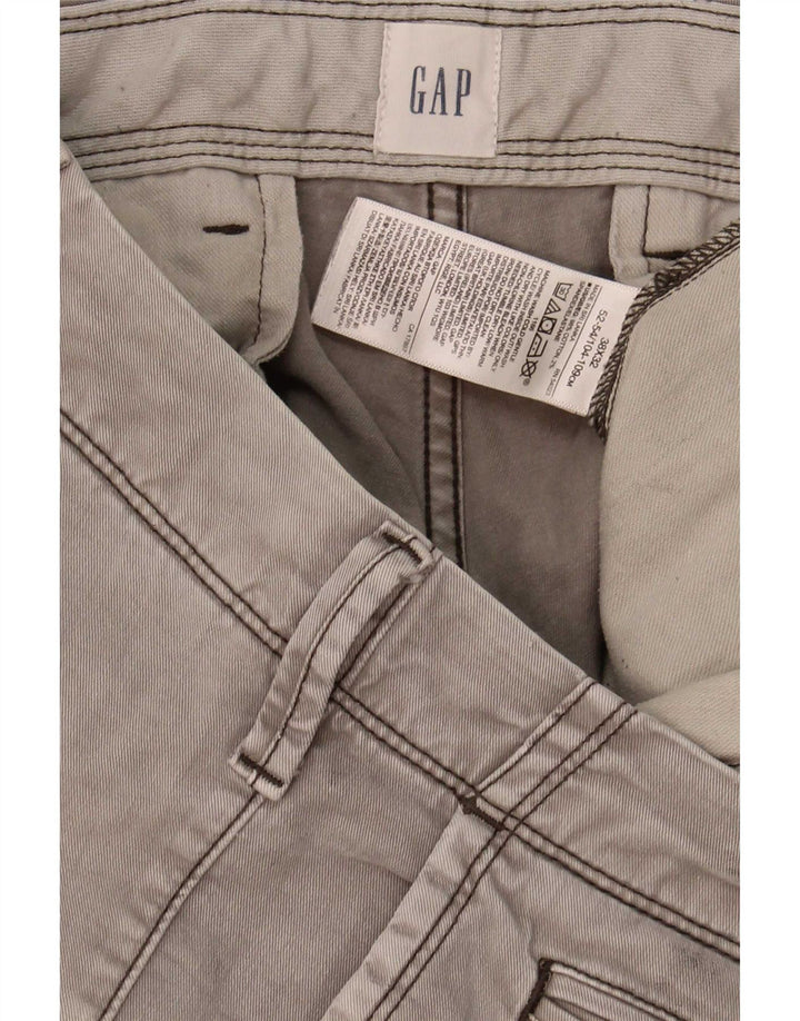 Pantalón chino ajustado Gap para hombre W38 L32 Algodón gris