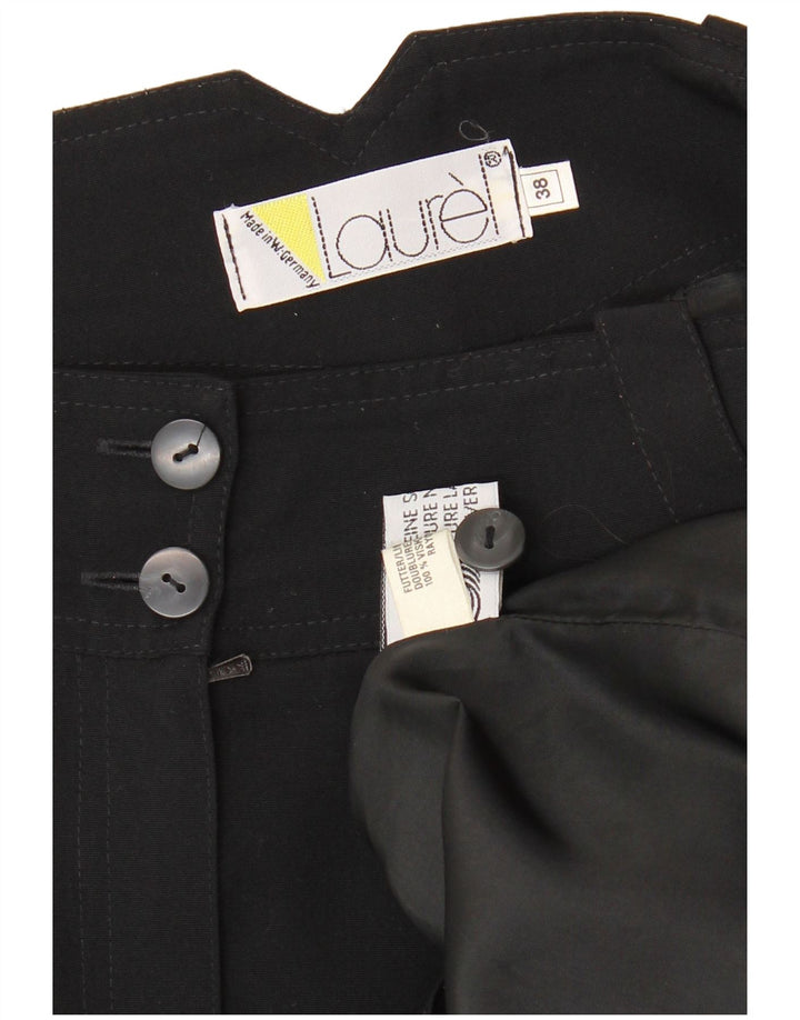 LAUREL Falda midi para mujer EU 38 Mediana W28 Lana negra