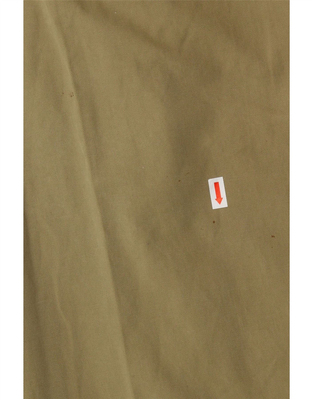 Bermudas Cullotes VINTAGE Mujer W24 XS Algodón Caqui