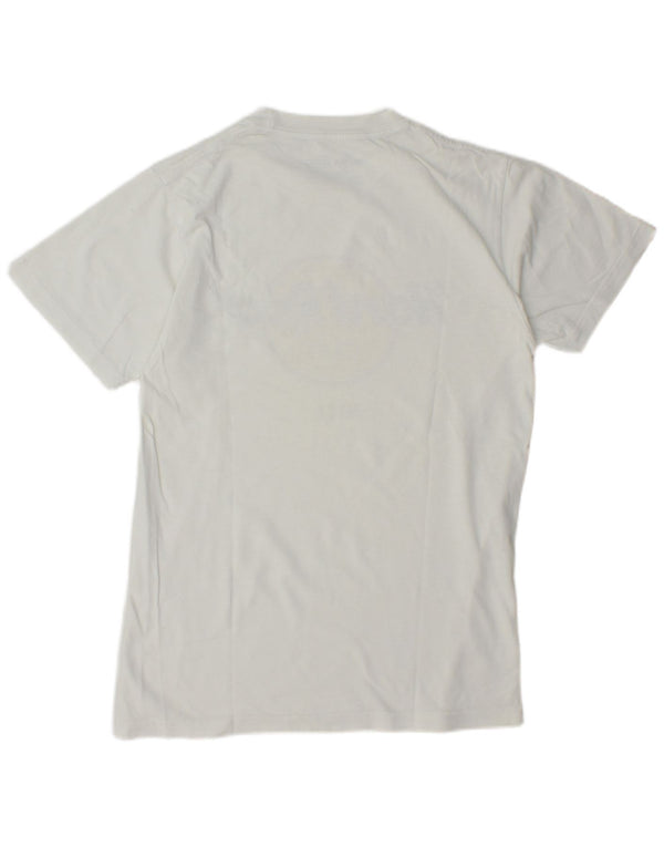 Hard Rock Cafe - Camiseta para hombre, diseño gráfico, talla pequeña, algodón blanco