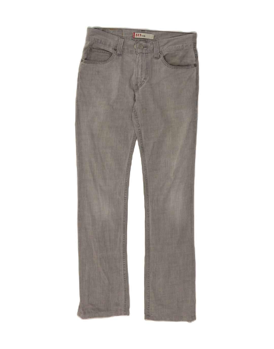 LEVI'S Mens 511 Slim Jeans W32 L34 Grey Cotton Vintage Levi's and Second-Hand Levi's from Messina Hembry 