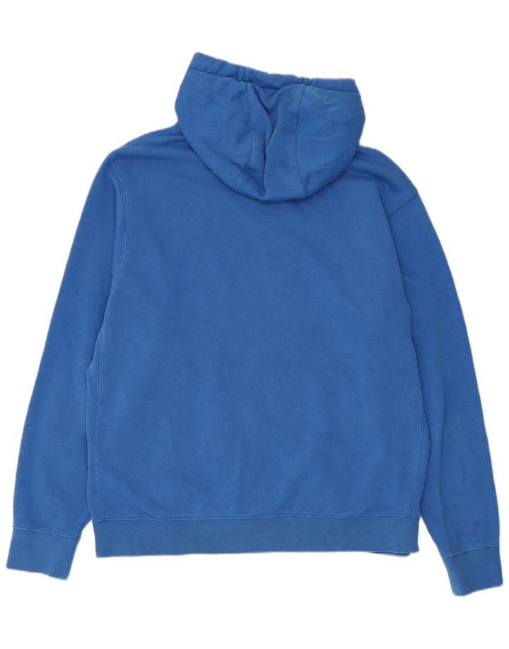 Nike Jersey con capucha para hombre, talla grande, algodón azul