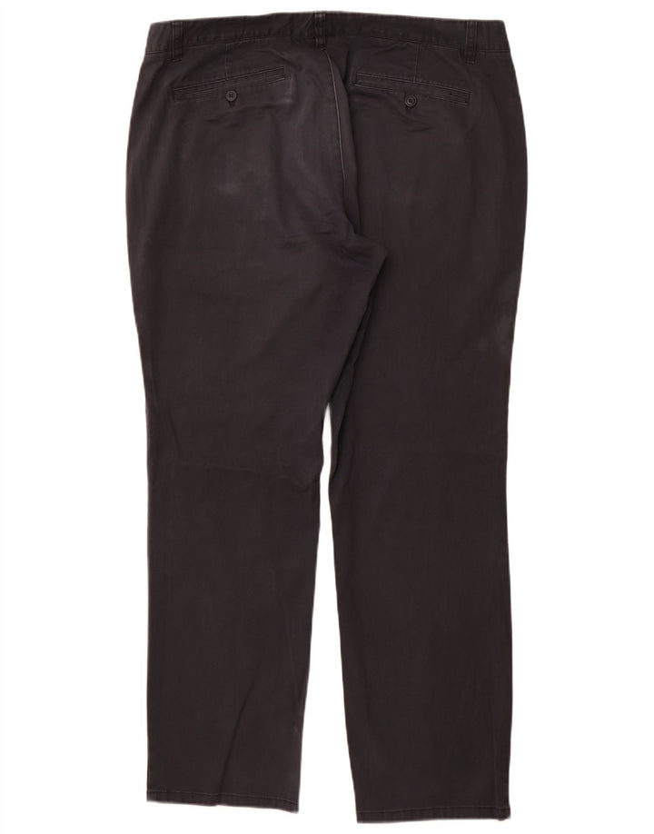 BONOBOS Pantalón chino recto para hombre W38 L30 Algodón azul marino