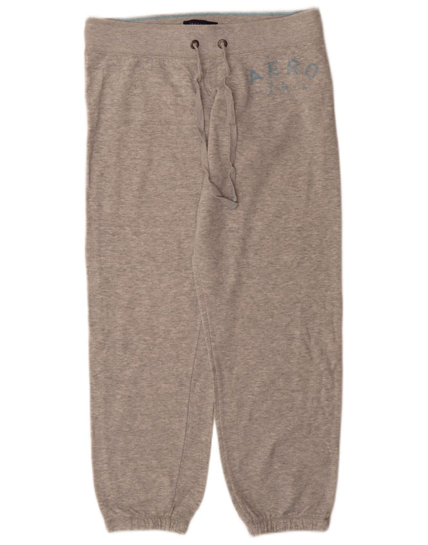 Aeropostale Pantalones de chándal para mujer Joggers UK 44 Gris medio moteado