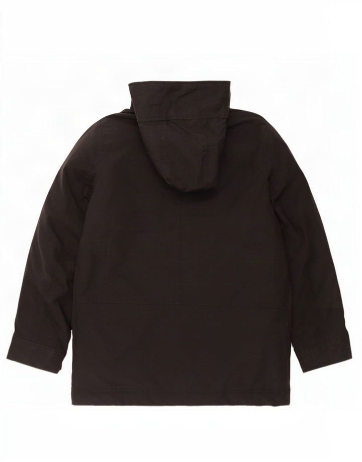 Gap Chaqueta acolchada con capucha para hombre UK 38 Mediana Poliéster negro